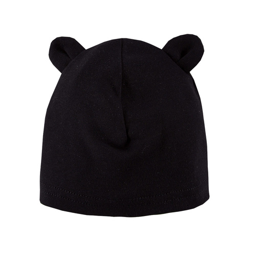 Czapka niemowlęca z uszkami 3-pak Good Day Eevi - niebieski/szary/czarny