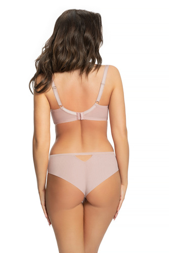 Brazyliany figi damskie K 691 Blanche Gorsenia - pudrowy różowy