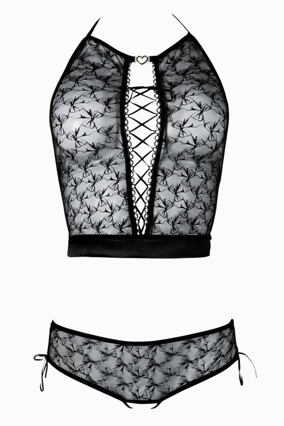 Komplet damski Cristal Anais - czarny