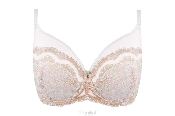 Biustonosz miękki Rosali Unikat ecru-beż