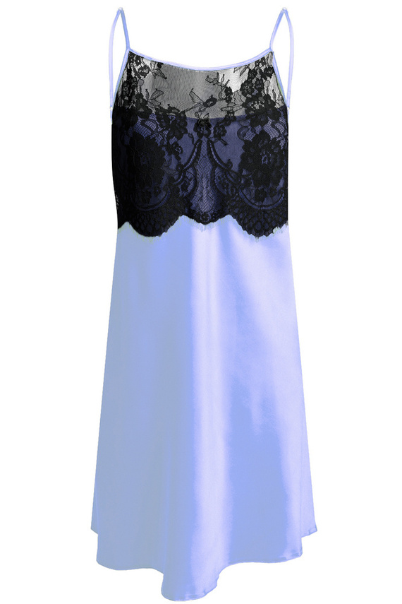 Halka satynowa Janice DKaren - błękit