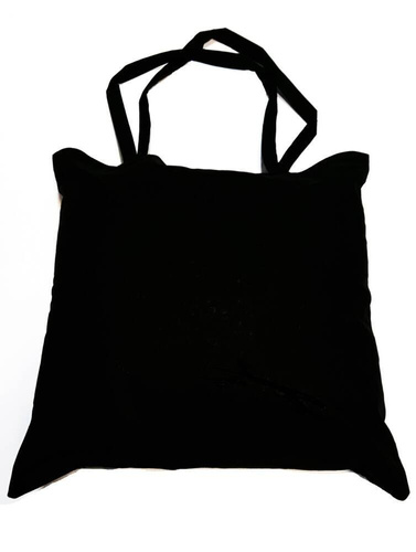 Torba bawełniana na zakupy Kwiatki wzór serwetki szary