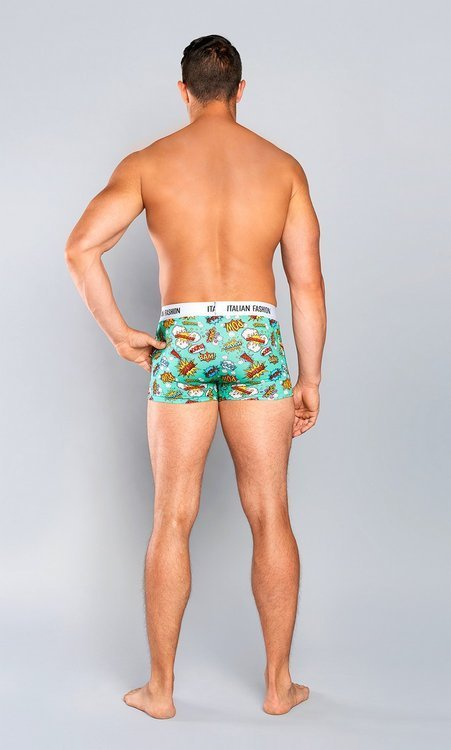 Boom Bokserki męskie Italian Fashion - granat