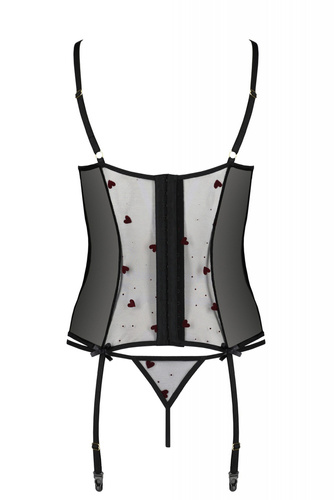 Gorset damski Lovelia Corset Passion czarny