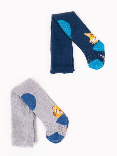 Rajstopy do raczkowania art.RA 25  mix kolor-chłopczyk