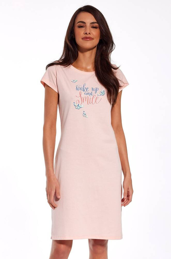 Koszula nocna 612/282 Wake Up 2 Cornette różowy