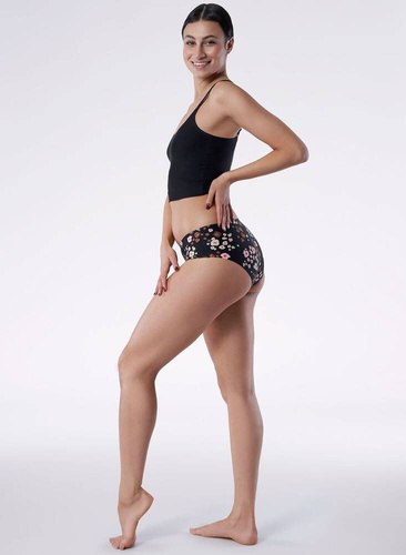 Figi damskie Peggy Brown Julimex - czarny