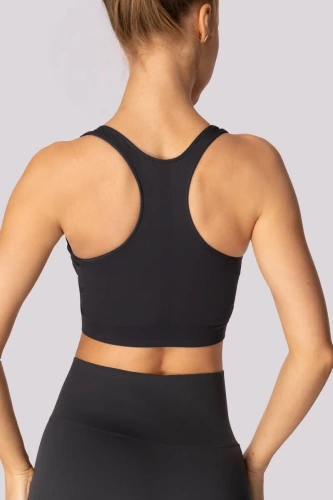 Top biustonosz base sportowy Mona szary