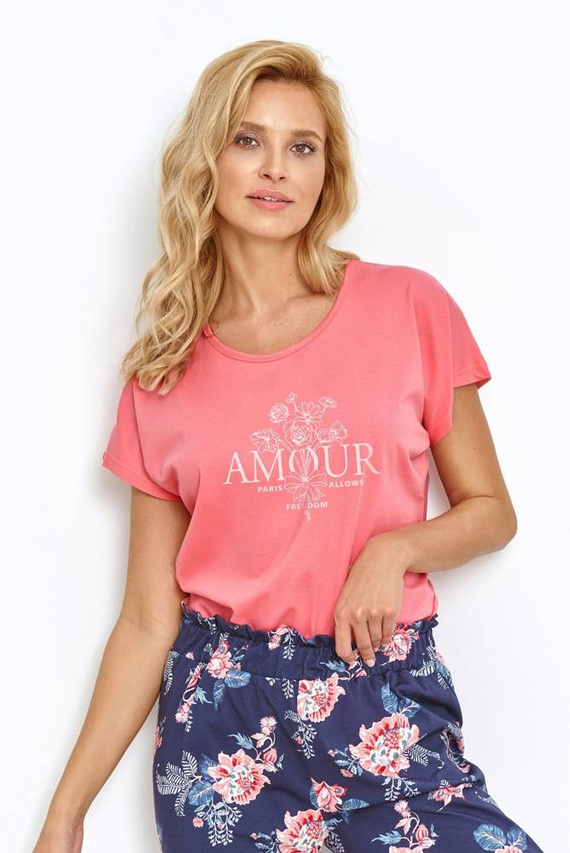 Piżama Damska 2884 Joyce TARO-koralowy