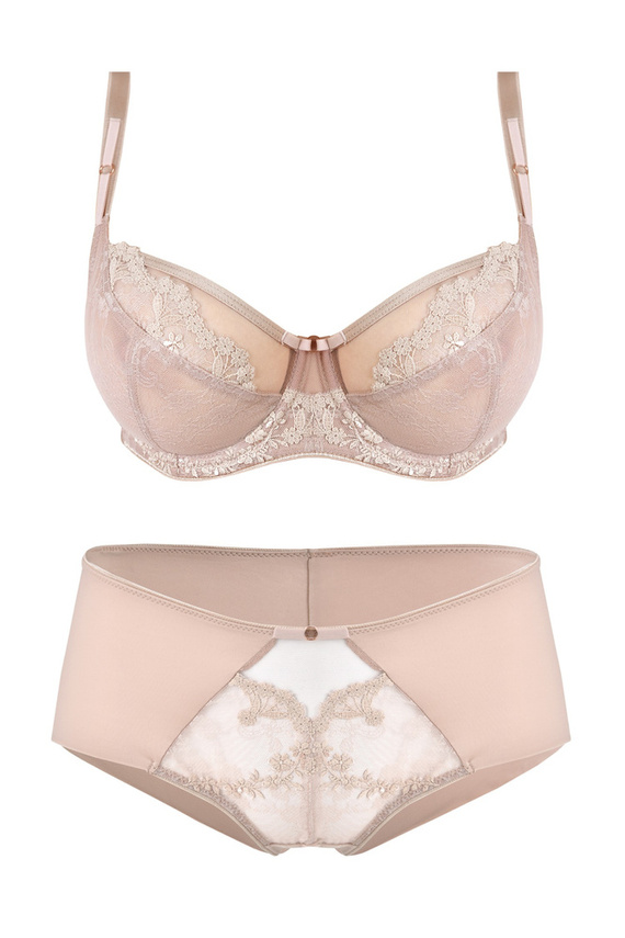 Figi damskie pełne 19133 Eliza mokka