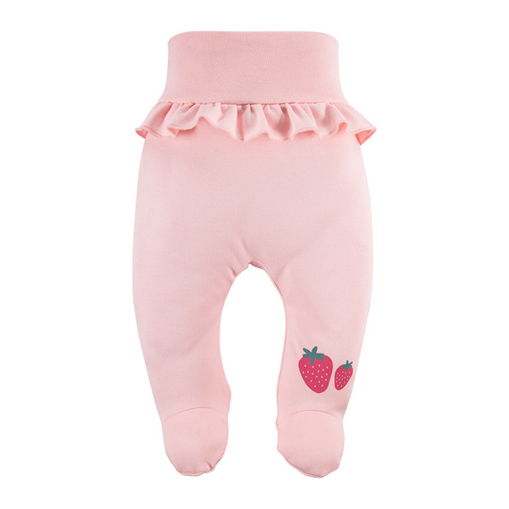 Półśpiochy niemowlęce Strawberry & Love Eevi - koralowe