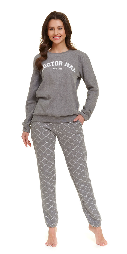 PM.5240 Piżama Damska Doctor Nap -grey
