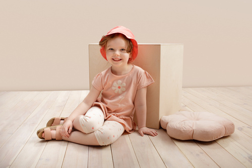 Legginsy Summer Garden Pinokio - beżowy