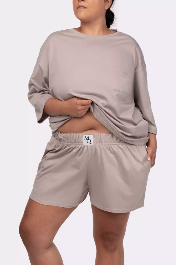 Piżama damska Joy shortsleeve Mona beige