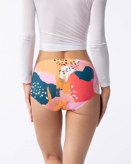 Figi Damskie Tutti Frutti Simple Maxi Julimex -multicolor