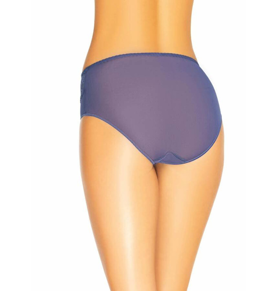 Figi damskie wysokie Vida Teyli - niebieski