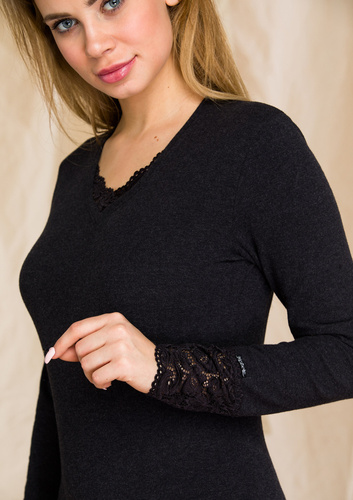 Body damskie LVB 729 Key czarny