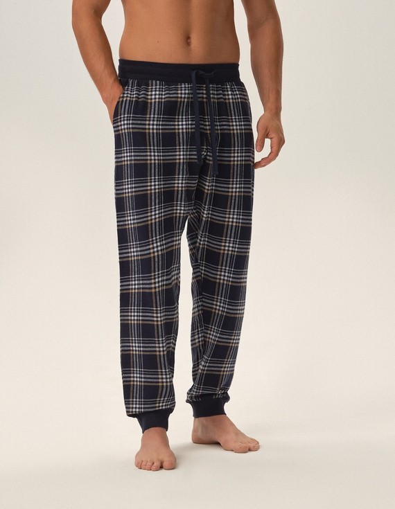 Spodnie piżamowe 42457 Honor Henderson granatowy