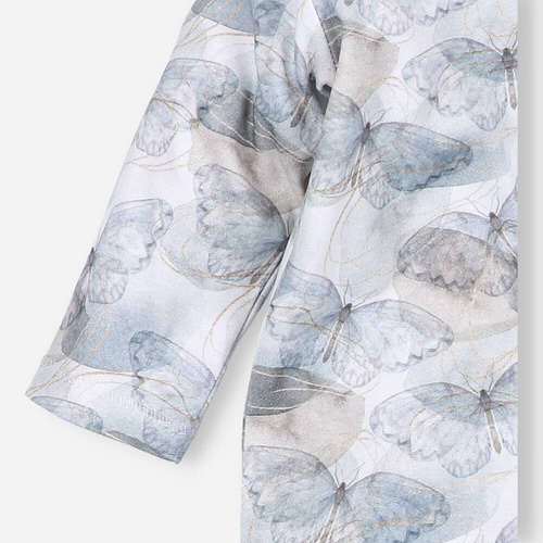 Pajacyk z bawełny organicznej Butterflies Nini druk