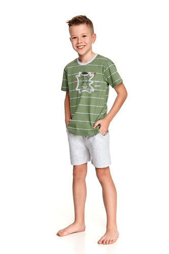 Piżama dla chłopca 2522, 2523 Karolek Taro - 02 zielony