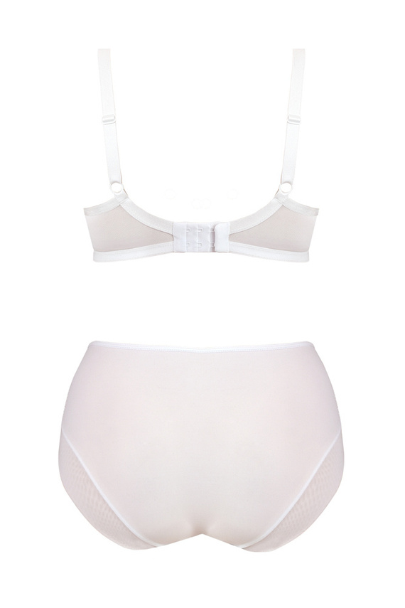 Biustonosz miękki 19057 Dots Mediolano biały