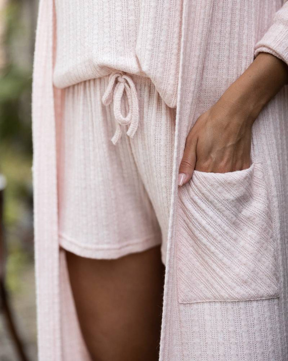 Kardigan Szlafrok Magnetism Sensis -pink