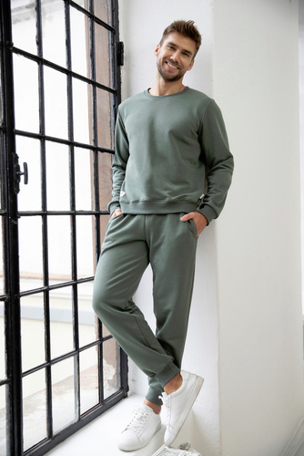 Komplet dresowy dres męski 3068 Scott Taro- zielony