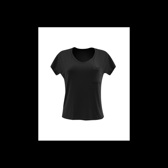 Koszulka damska krótki rękaw Marcela Sesto Senzo czarny