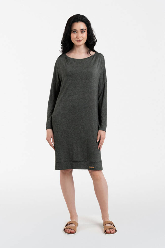 Tunika damska Akord Italian Fashion - ciemny melanż