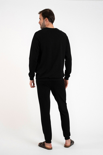 Komplet Męski Hektor Italian Fashion - czarny