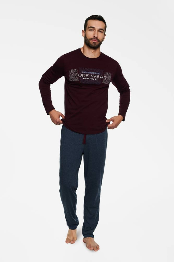 Piżama Męska 40036 Bale Henderson 67X teal green