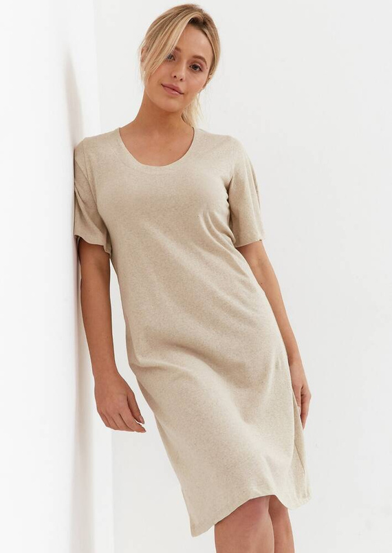 Koszula nocna 268 Cana- beżowy