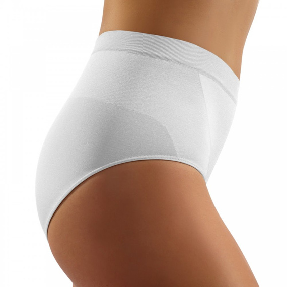 Figi wyszczuplające bezszwowe Gloria Sesto Senzo biały