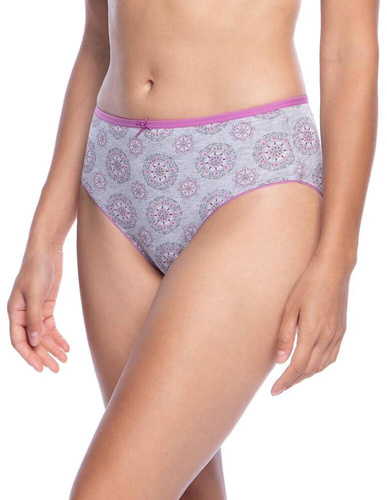  Figi Damskie L-122 BI-55 Lama  mix kolor