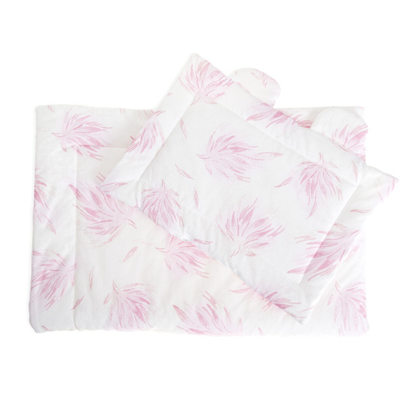 Pościel 2-elementy Margaret Komplet pościeli Sensis - biały-różowy