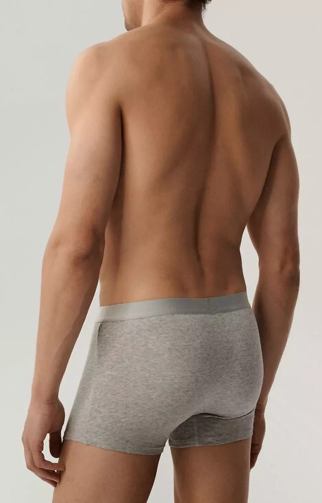 Bokserki męskie 3MH-011 A'3 Atlantic - czarny-szary