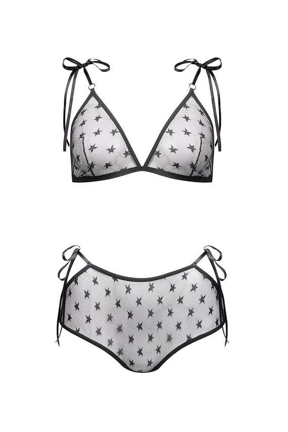 Komplet damski Amelie Anais - czarny