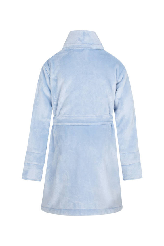 Szlafrok dziecięcy polarowy Calido ByShelly - błękitny