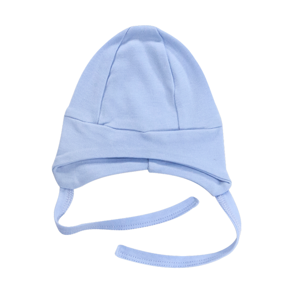 Czapka niemowlęca CSB008 Basic Mamatti - niebieski