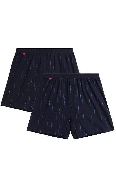 Bokserki męskie 2MBX-074 A'2 Atlantic -granatowy