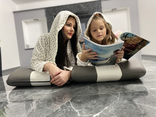 367 Melanie Szlafrok Dziecięcy Forex - ecru