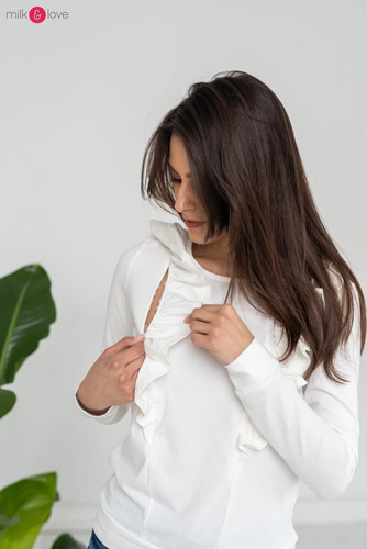 Bluzka do karmienia Milky Waves Milk&Love czarny