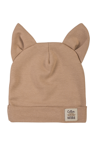 Czapeczka niemowlęca "Unitone Latte" Makoma beżowy
