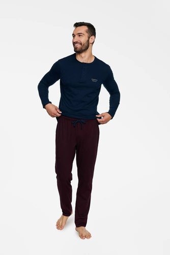 Piżama Męska 40051 Tact  Henderson 	teal green