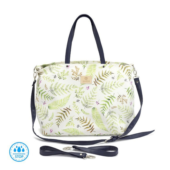 Torba ze skóry ekologicznej Secret Garden - Makaszka