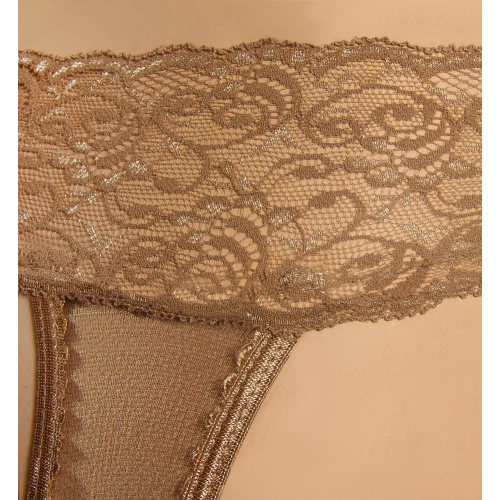 Beatrice Rajstopy imitujące pończochy Sesto Senso- ciemny beżowy