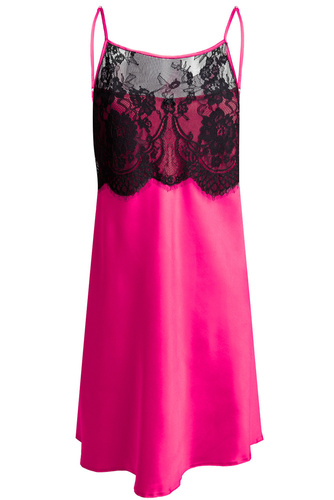 Halka satynowa Janice DKaren - pink