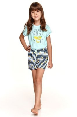 Piżama dziewczęca 2200, 2201 Hania Taro 03 turkusowy