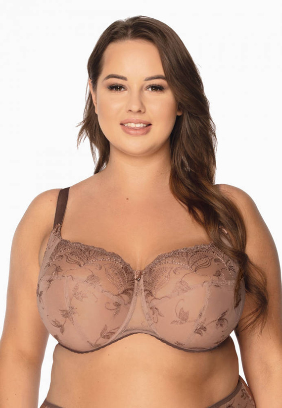 Biustonosz soft BSM 1108 Lorena Maxi Gaia mokka