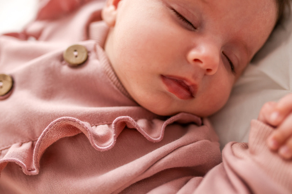 Dres niemowlęcy "Girl Blush" Makoma różowy